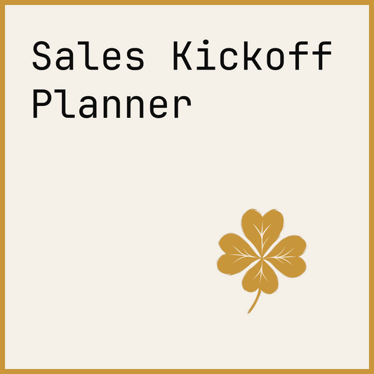 Sales Kickoff Planner