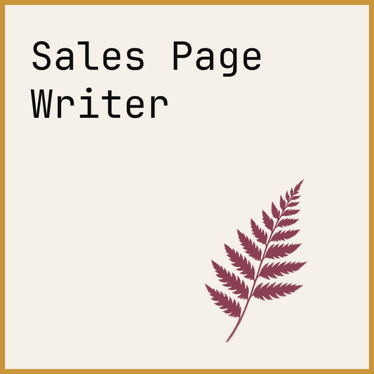 Sales Page Writer