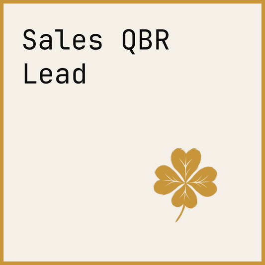 Sales QBR Lead