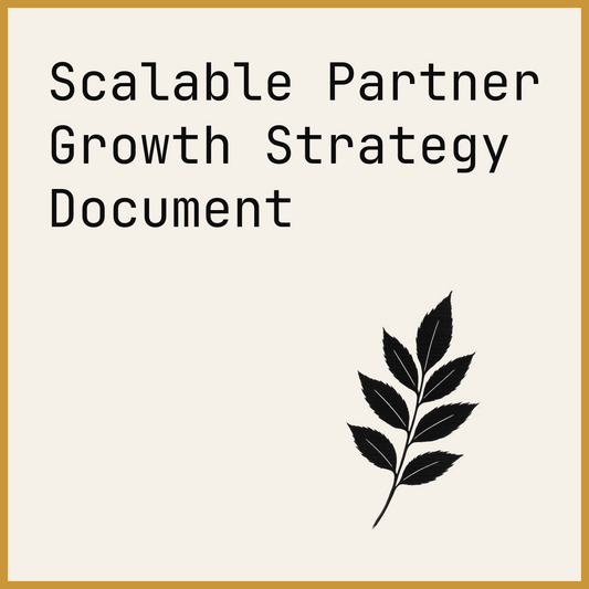 Scalable Partner Growth Strategy Document