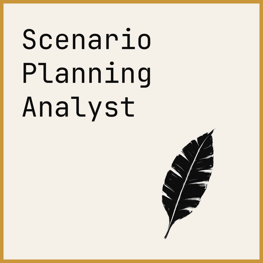 Scenario Planning Analyst