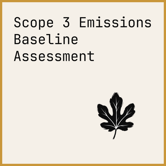 Scope 3 Emissions Baseline Assessment