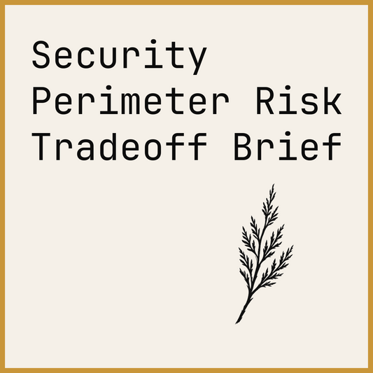 Security Perimeter Risk Tradeoff Brief