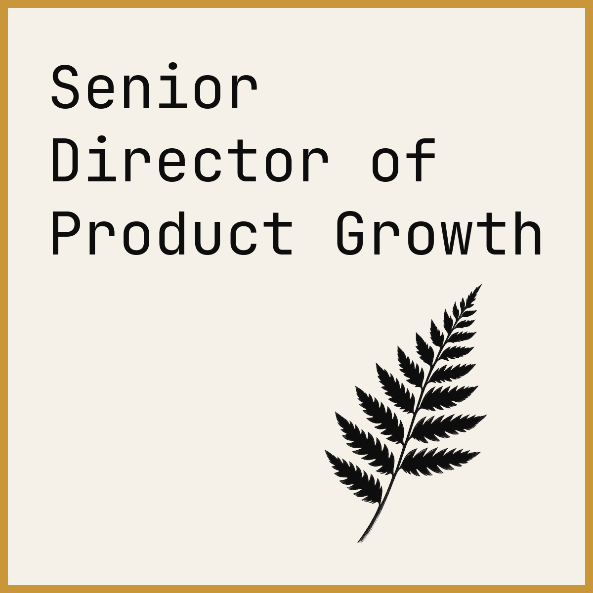 Senior Director of Product Growth