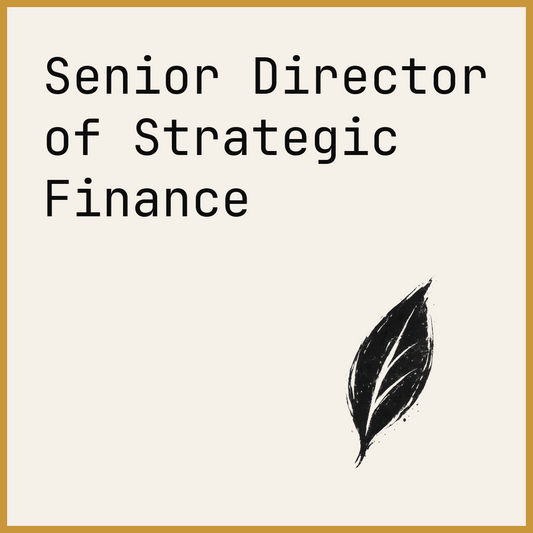 Senior Director of Strategic Finance