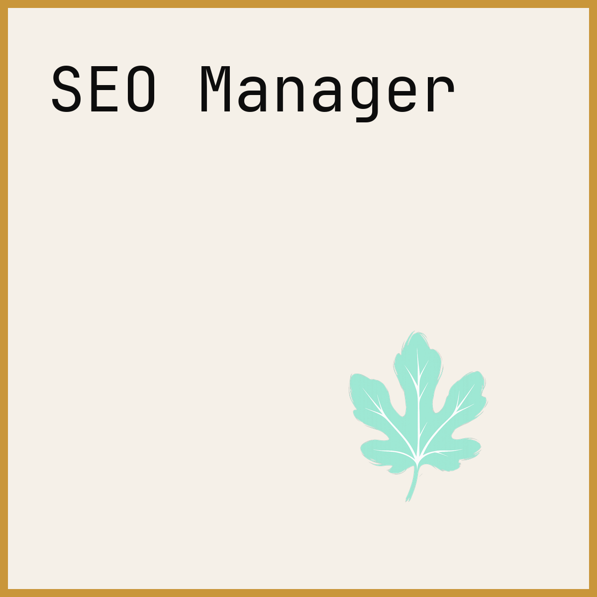 SEO Manager