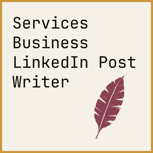 Services Business LinkedIn Post Writer