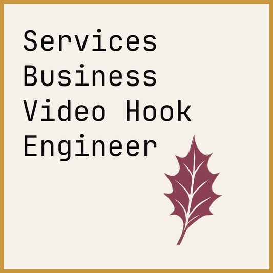 Services Business Video Hook Engineer