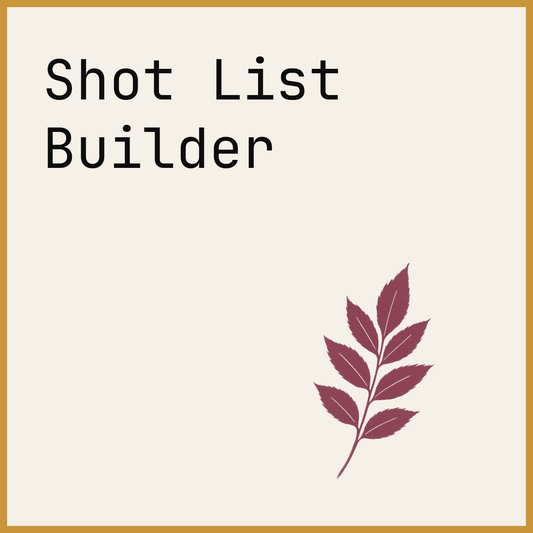 Shot List Builder
