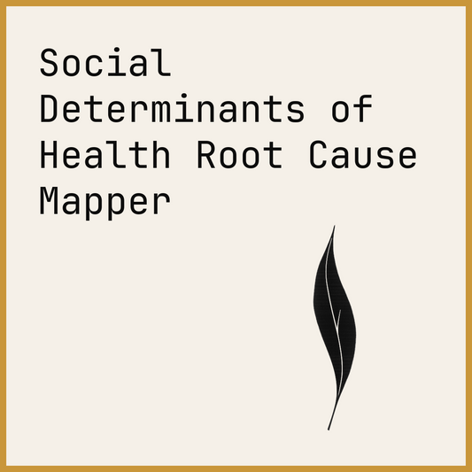 Social Determinants of Health Root Cause Mapper
