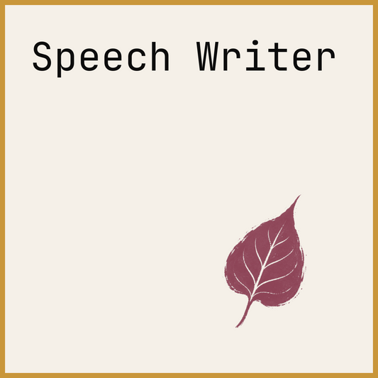 Speech Writer
