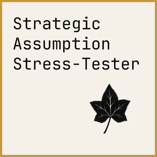 Strategic Assumption Stress-Tester
