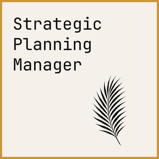 Strategic Planning Manager