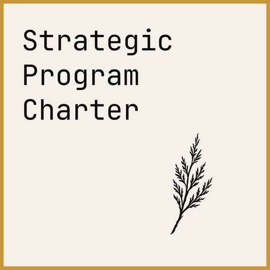 Strategic Program Charter