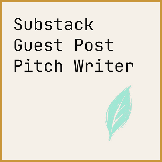 Substack Guest Post Pitch Writer
