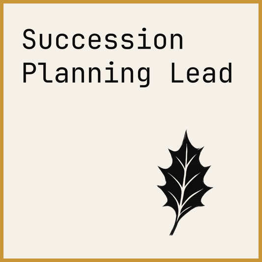Succession Planning Lead