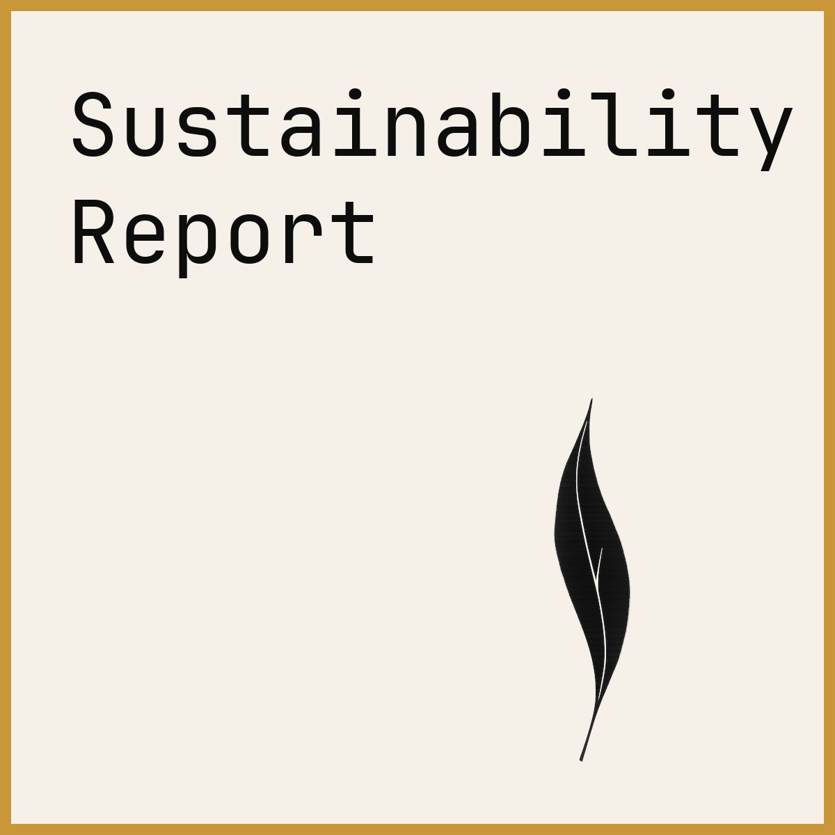 Sustainability Report