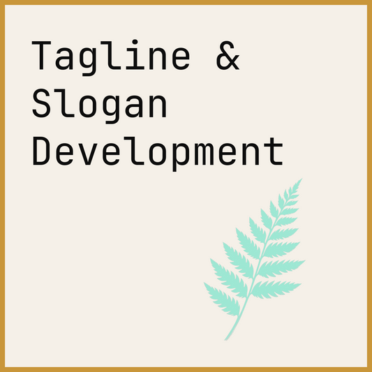 Tagline & Slogan Development