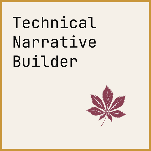 Technical Narrative Builder