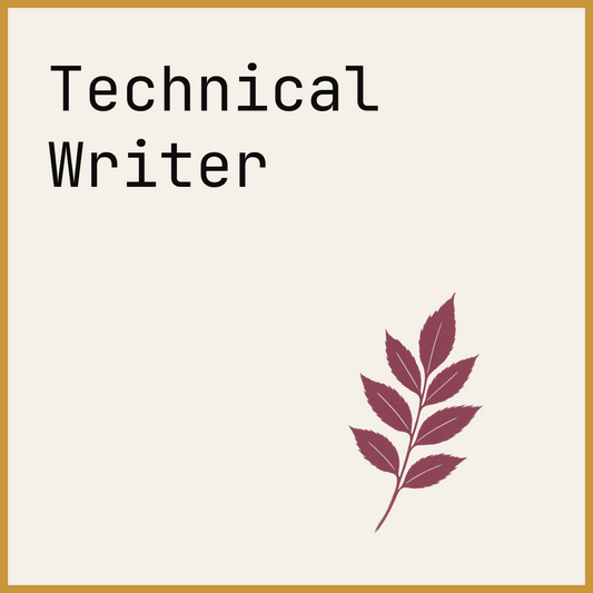 Technical Writer