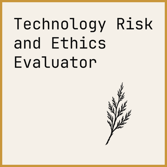 Technology Risk and Ethics Evaluator