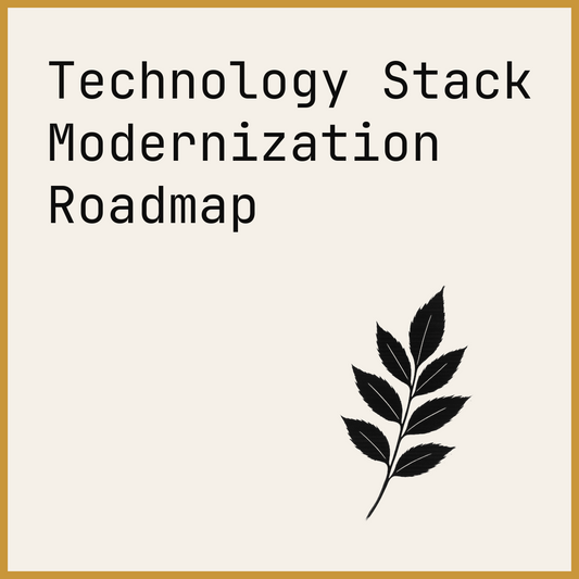 Technology Stack Modernization Roadmap