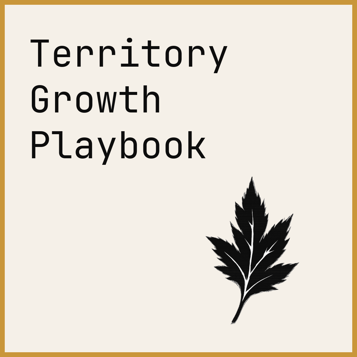 Territory Growth Playbook