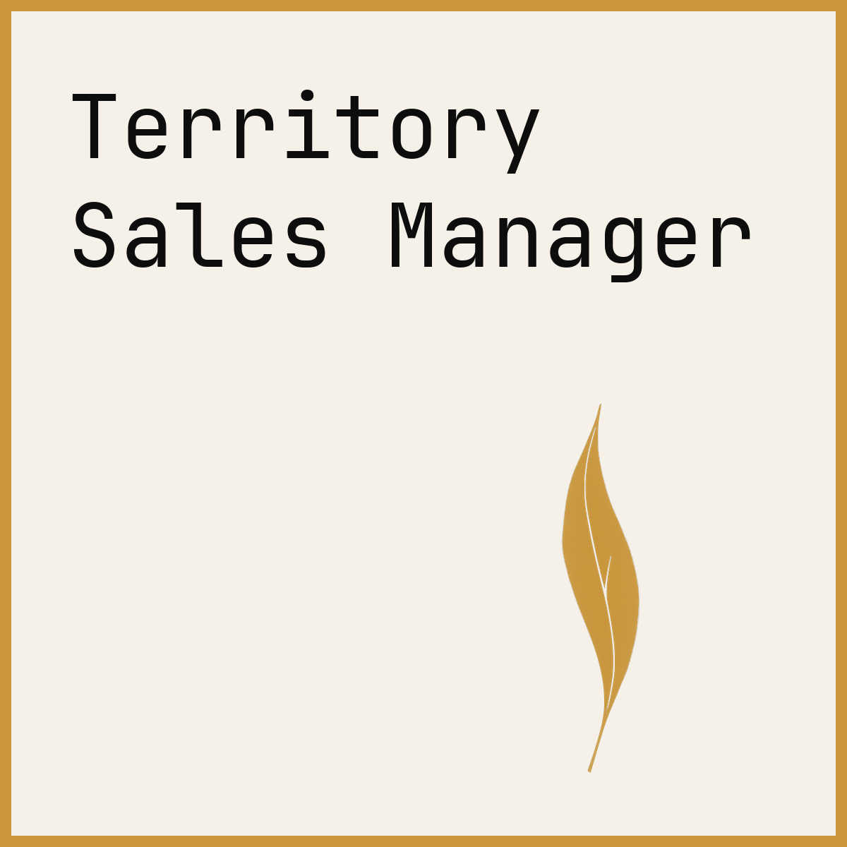 Territory Sales Manager