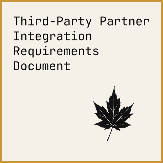 Third-Party Partner Integration Requirements Document