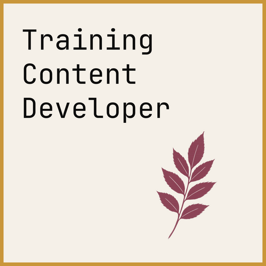 Training Content Developer