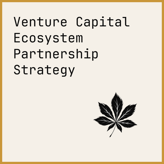 Venture Capital Ecosystem Partnership Strategy