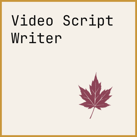 Video Script Writer