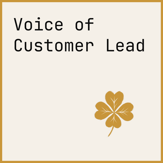Voice of Customer Lead