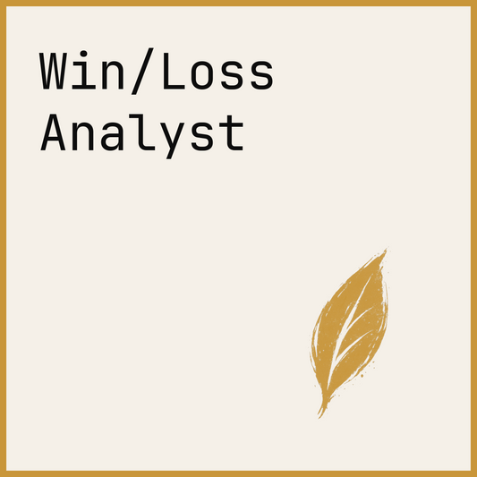 Win/Loss Analyst